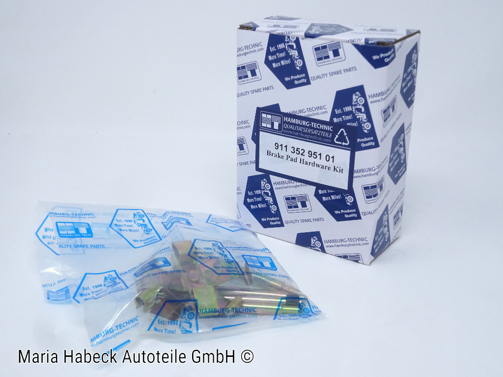 HT  Einbausatz für Bremsbeläge HA  Porsche 911 Carrera Bj. 84-89  91135295101