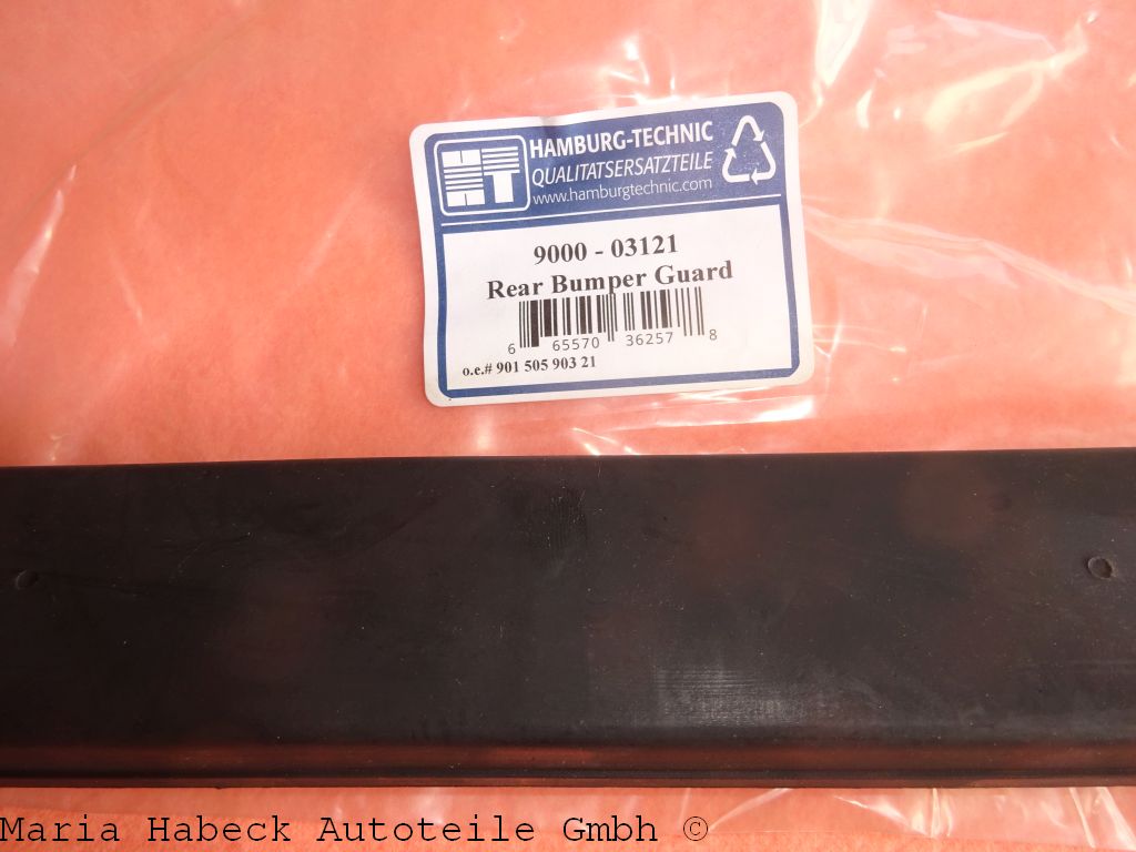 HT Stoßstangenhorn Ersatzgummi hinten  für Porsche 911 Bj. 65-73  90150590321
