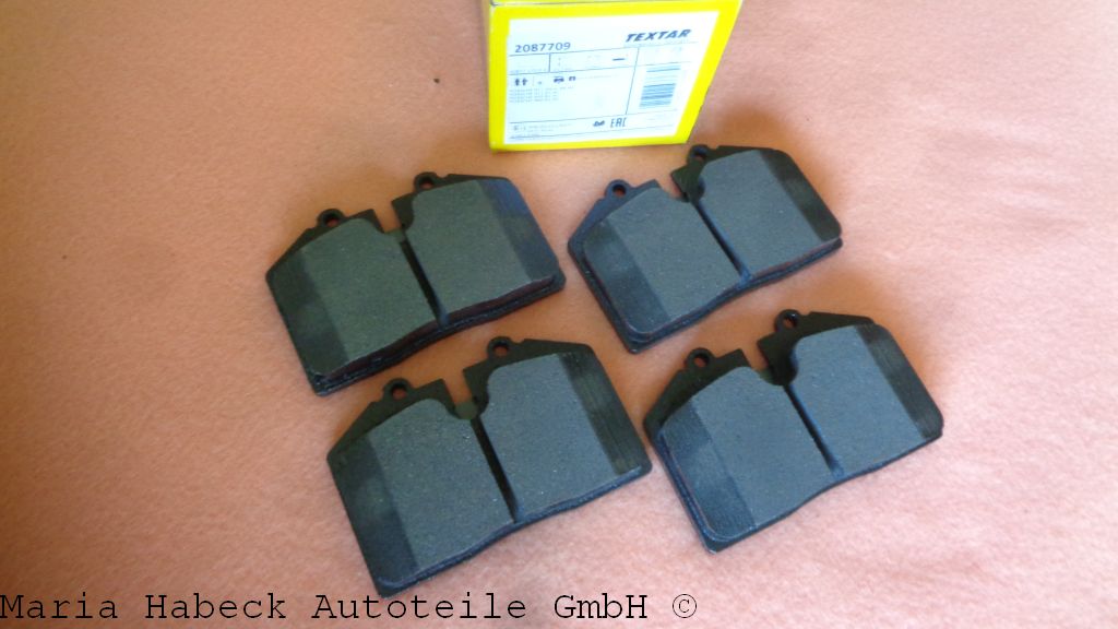 Textar Brake pad set  2087709 Textar Brake pad set  2087709