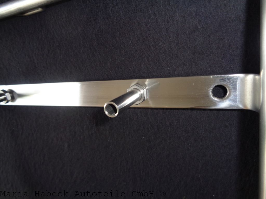 QSC Gepäckträger Edelstahl Lietz Style passend für Porsche 356  64480101002