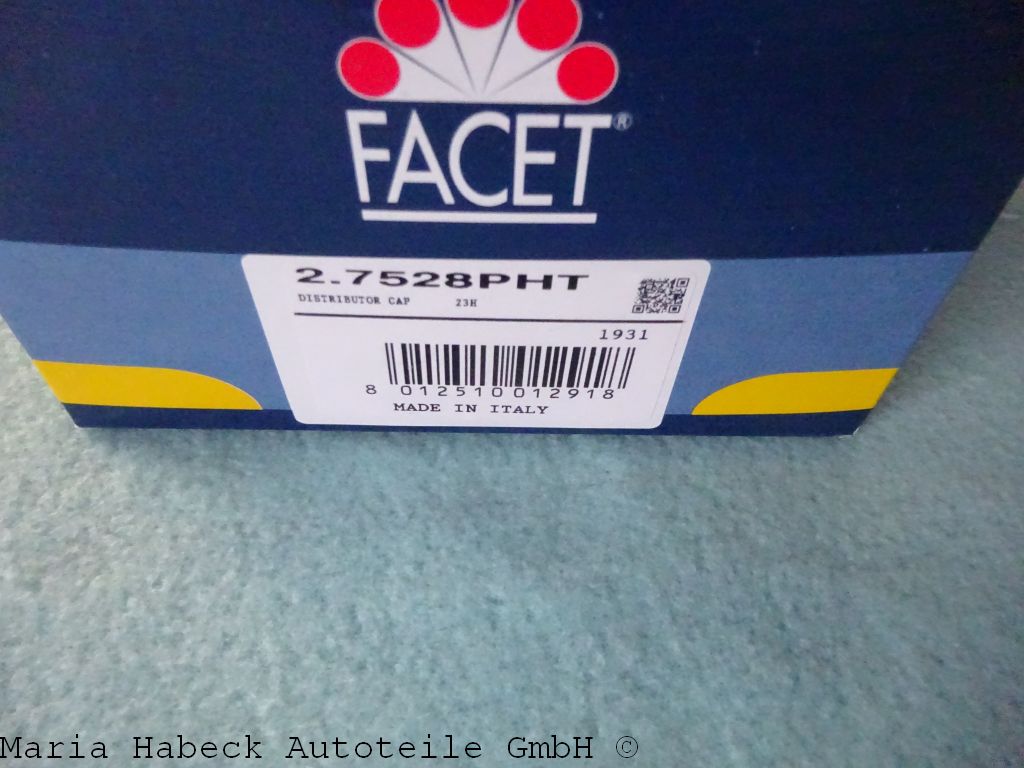 Facet  Distributor cap  for Porsche 944 S2 / 928 S4  2.7528PHT  92860221101