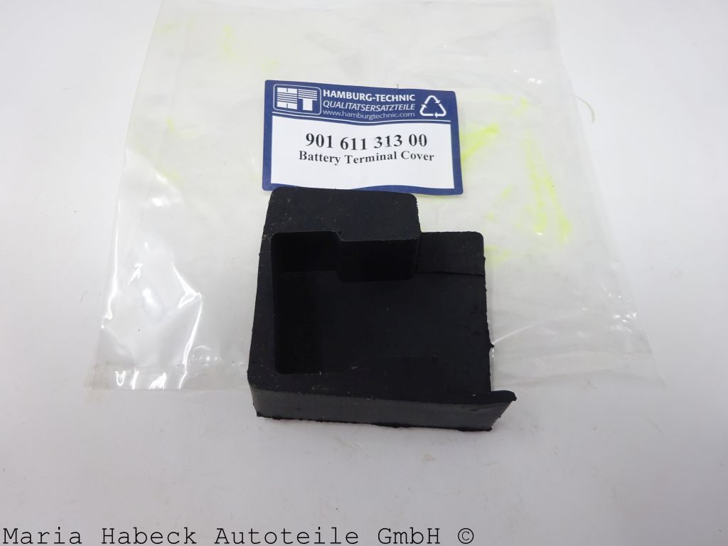 HT Batteriepol-Abdeckung Gummi  für Porsche 911 / 912 Bj. 65-73  90161131300