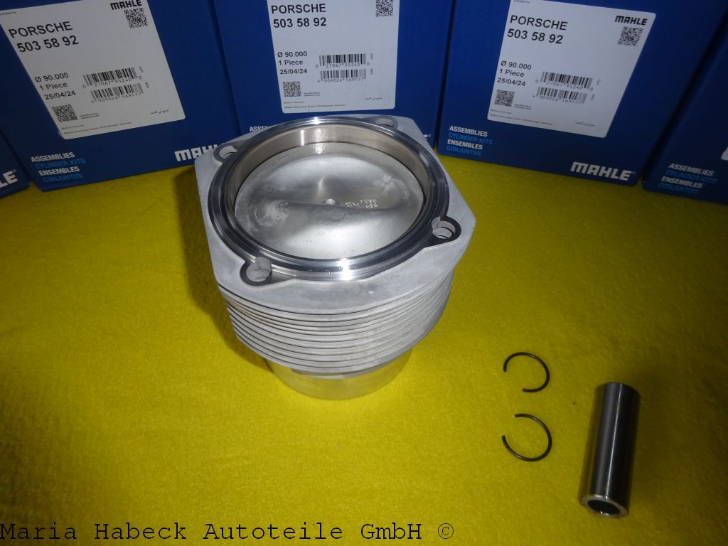 Mahle piston and cylinder assy set 6 pcs. 911 2.7 150 hp 5035892 91110395191 Mahle piston and cylinder assy set 6 pcs. 911 2.7 150 hp 5035892 91110395191
