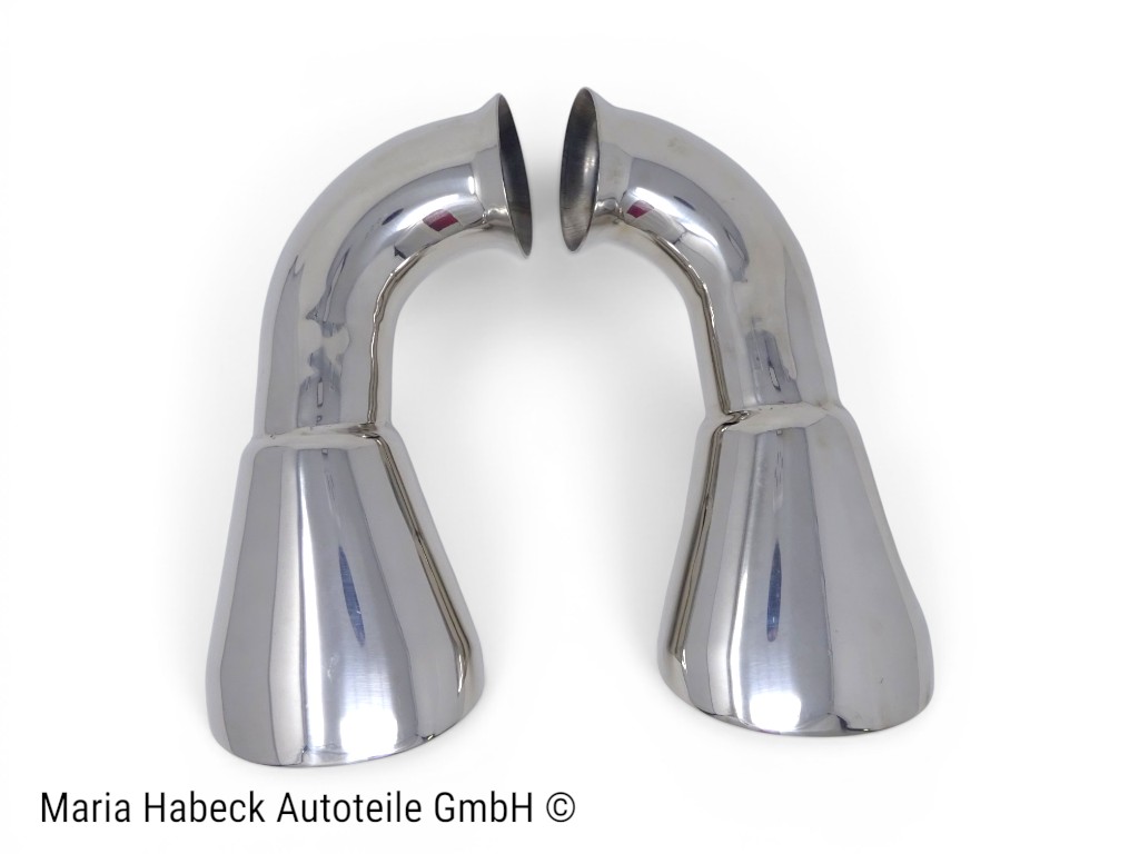 JP Exhaust Tip Set  for Porsche 993 Turbo 1994-98  1620700310  93.913S