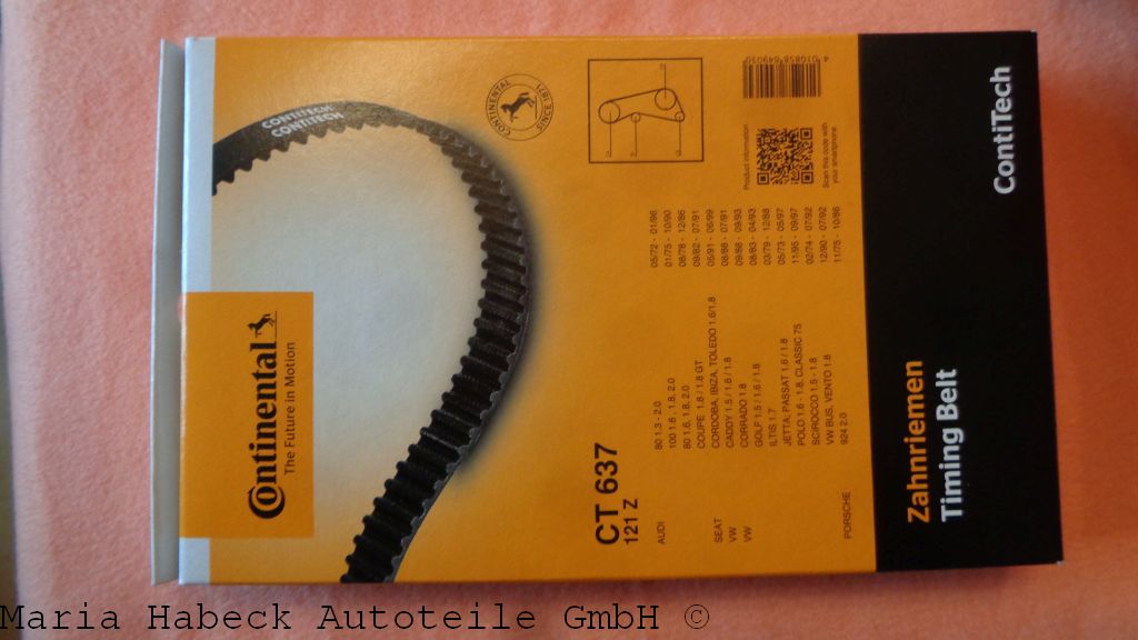 Conti Zahnriemensatz 924  komplett mit Spannrolle CT637K1