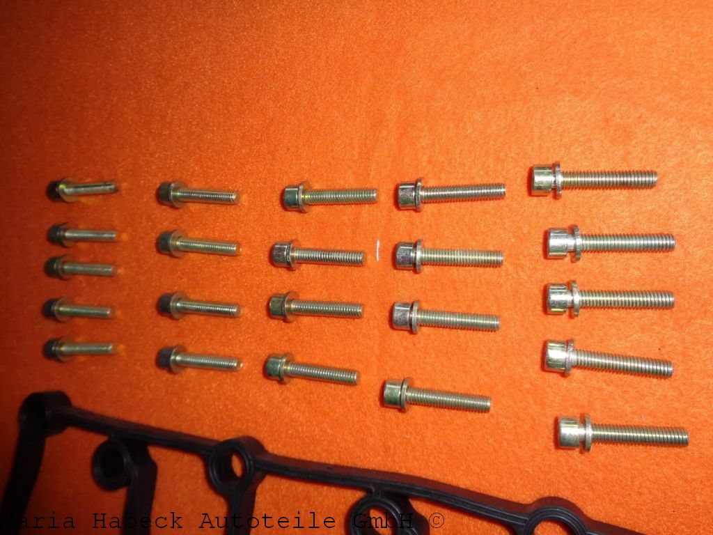 Set 2 HT valve cover gaskets bottom incl. 22 screws  Porsche 993  99310513502
