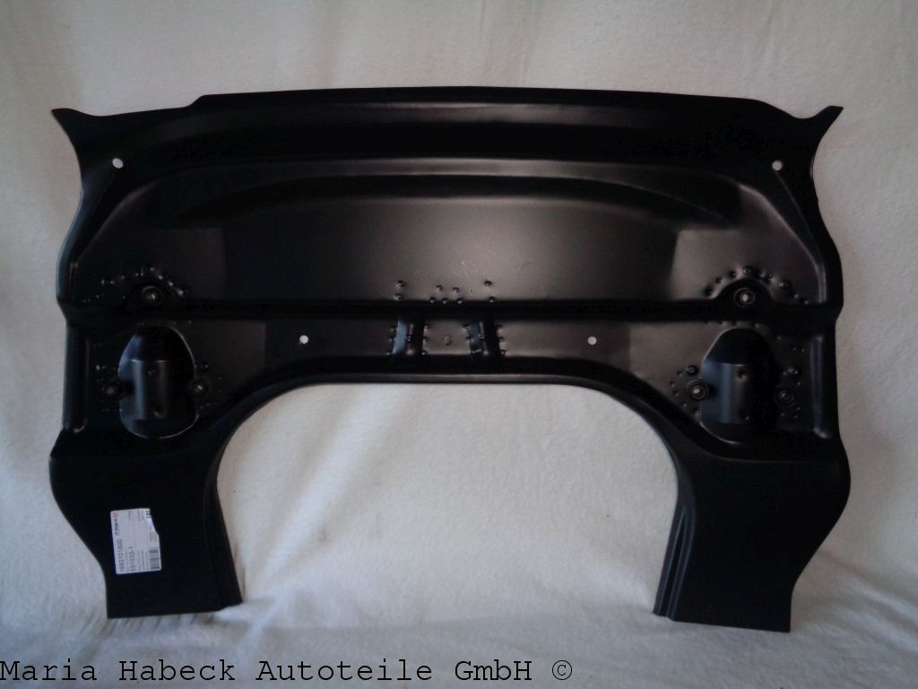 Short front underbody plate with tow hook 591033-1