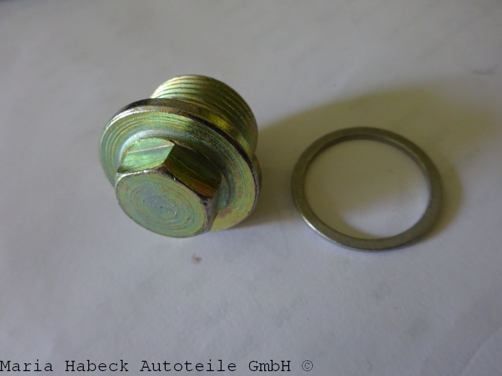 HT Oil tank drain plug  with a sealing ring  911 107 176 03 HT Oil tank drain plug  with a sealing ring  911 107 176 03