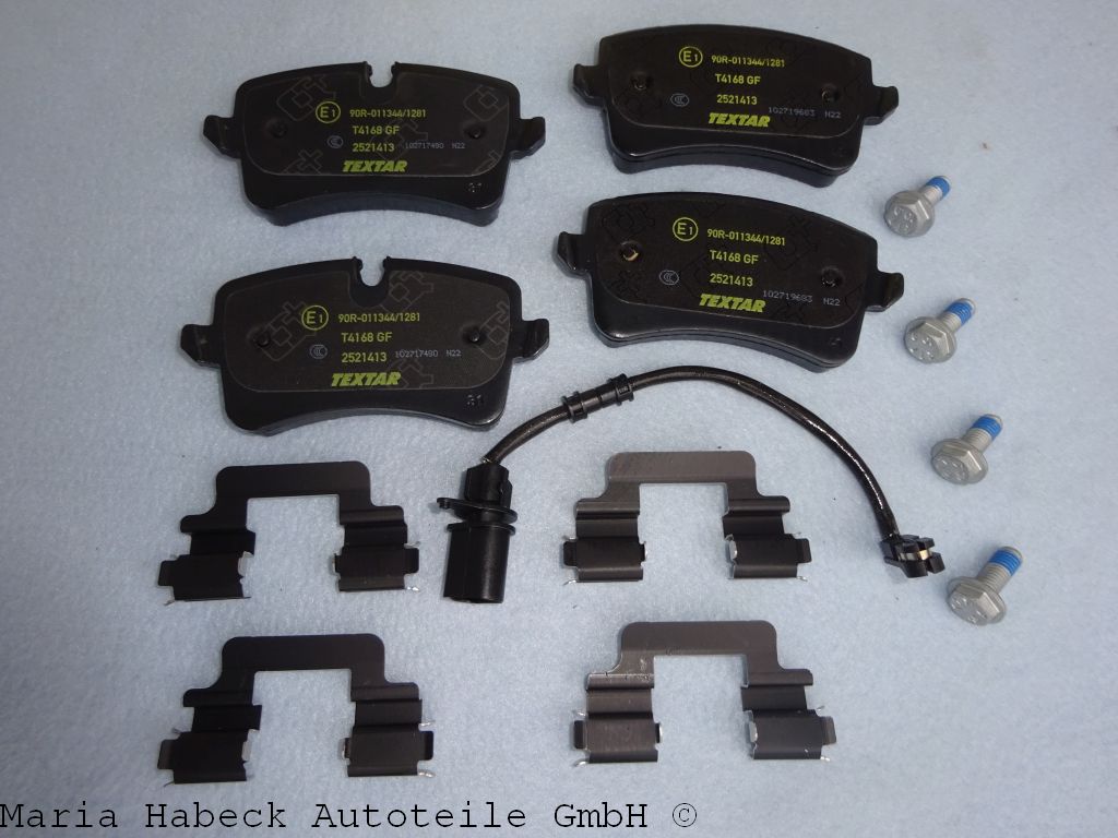 Textar Brake pad set for Macan (95B) rear 2521413
