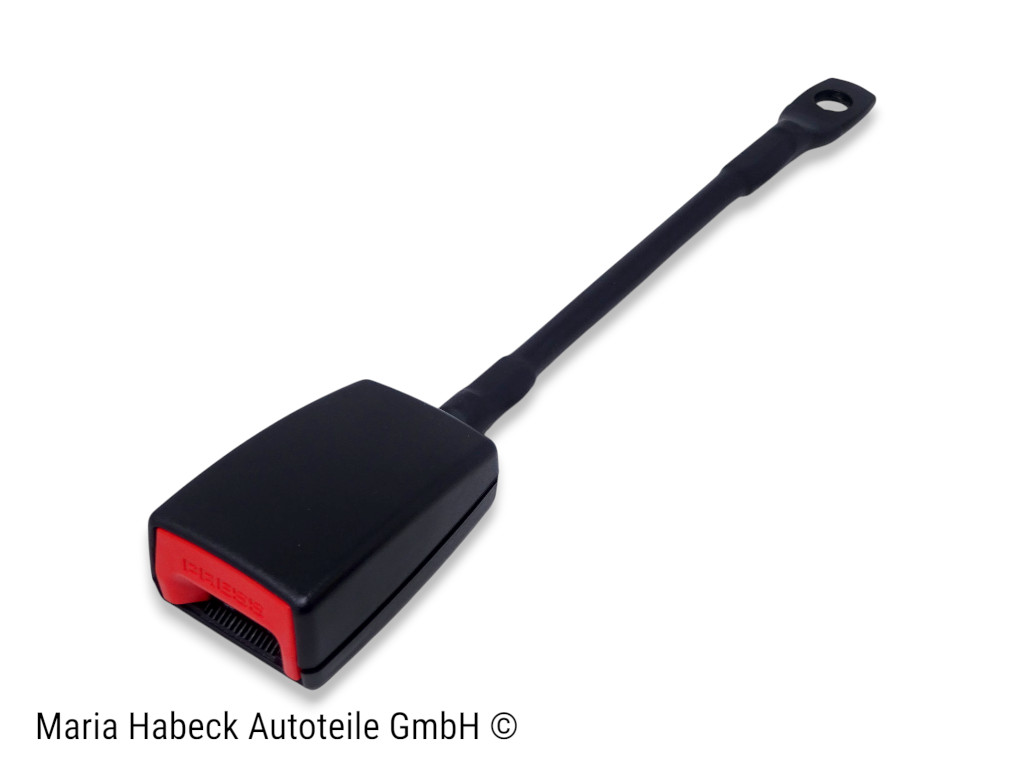 S.Trim 3-point safety belt with mounting bracket, black, Porsche 911