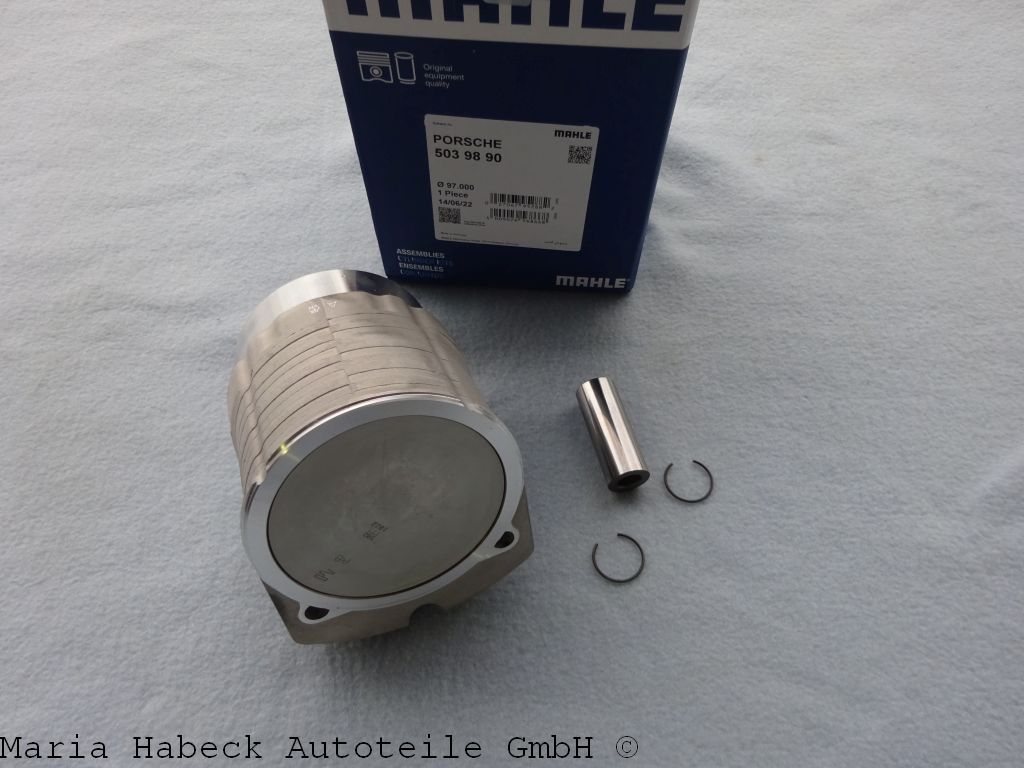 Mahle Piston and Cylinder Assy Porsche 3,3 Turbo 5039890 93010396904