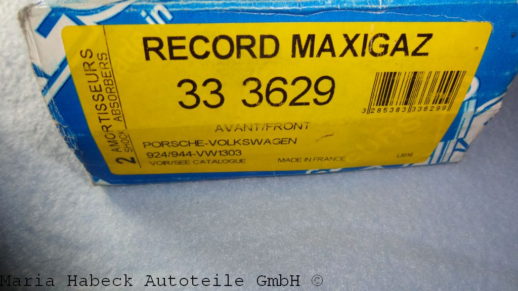 Record dampers set 924 / 944  MAXIGAZ front    333629