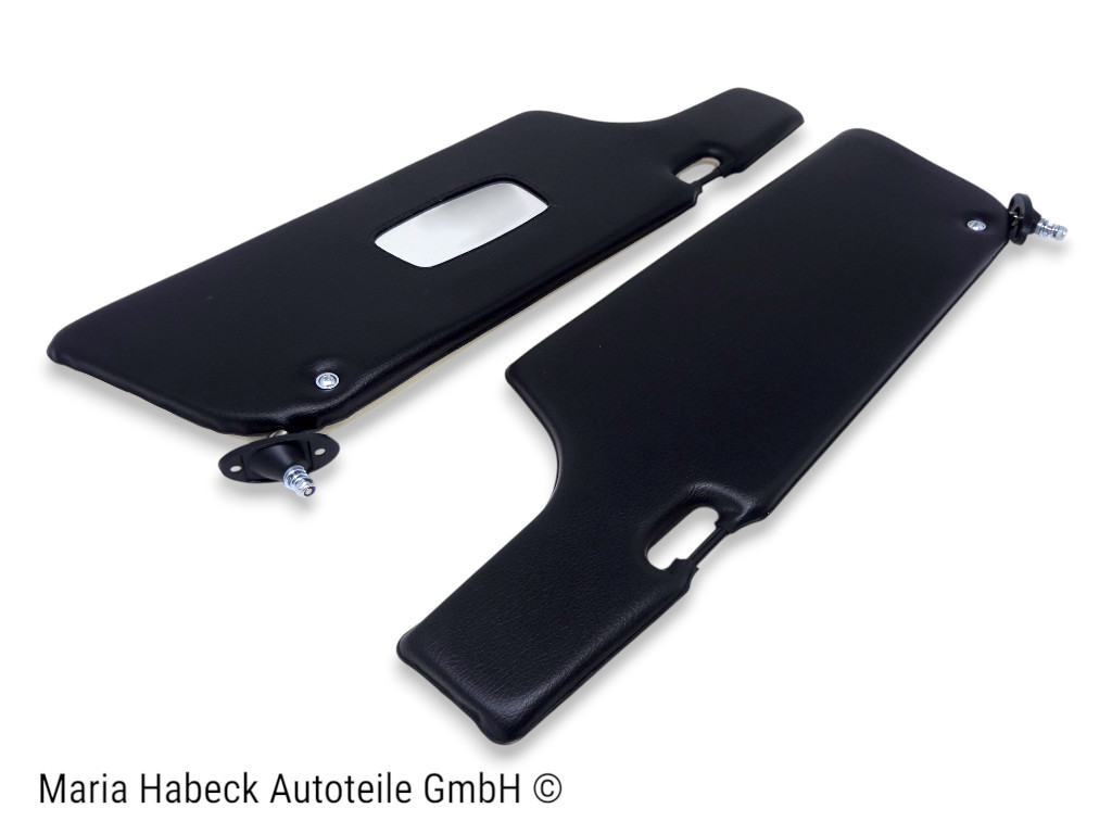 S-Trim  Sonnenblenden-Satz schw. / creme  911 Coupe Bj. 68-77  91173103102