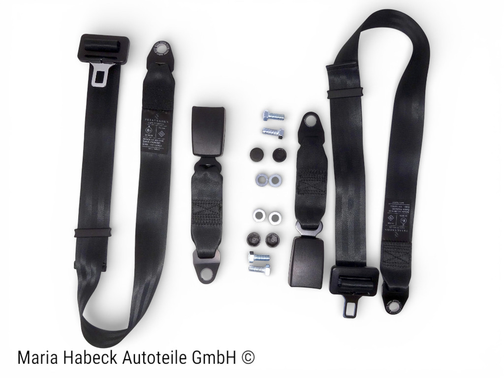 S-Trim  2 Punkt Beckengurt Schwarz  Porsche  911  924 968  47785779570B