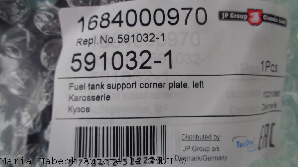 Achsaufnahme Verstärkungswinkel links   591032-1