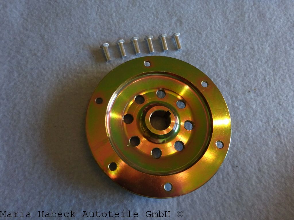 HT hub for alternator incl. rivets Porsche 911 65-76 90165076000 HT hub for alternator incl. rivets Porsche 911 65-76 90165076000