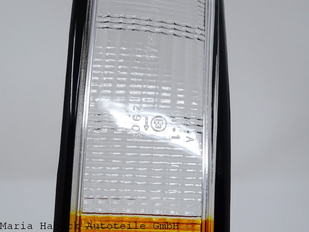 SET 2 JP turn signal lenses front left + right IT / black for Porsche 911 69-73