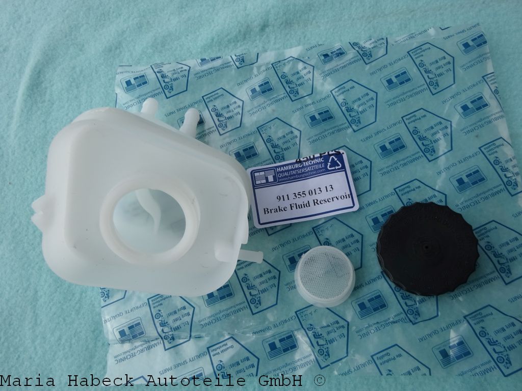 HT  brake fluid tank with cap and strainer 911 Bj.1969 - 1977   911355013 13