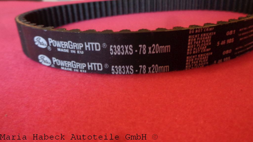 Gates timing belt for power steering pump Porsche 964 5383XS 964114718703