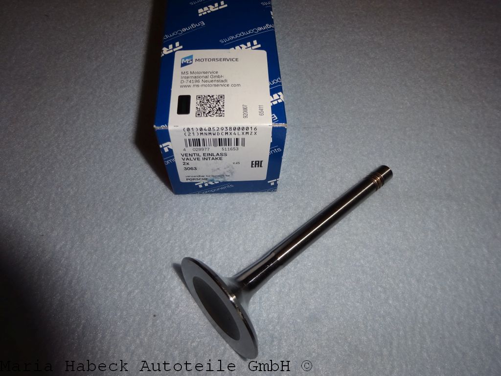 TRW Einlassventil  Porsche 911 2,2-2,7   3063   91110541120