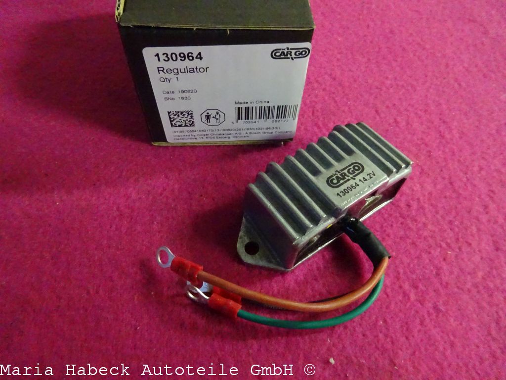 Cargo Lichtmaschinen / Generatorregler Extern 911 für SEV   130964