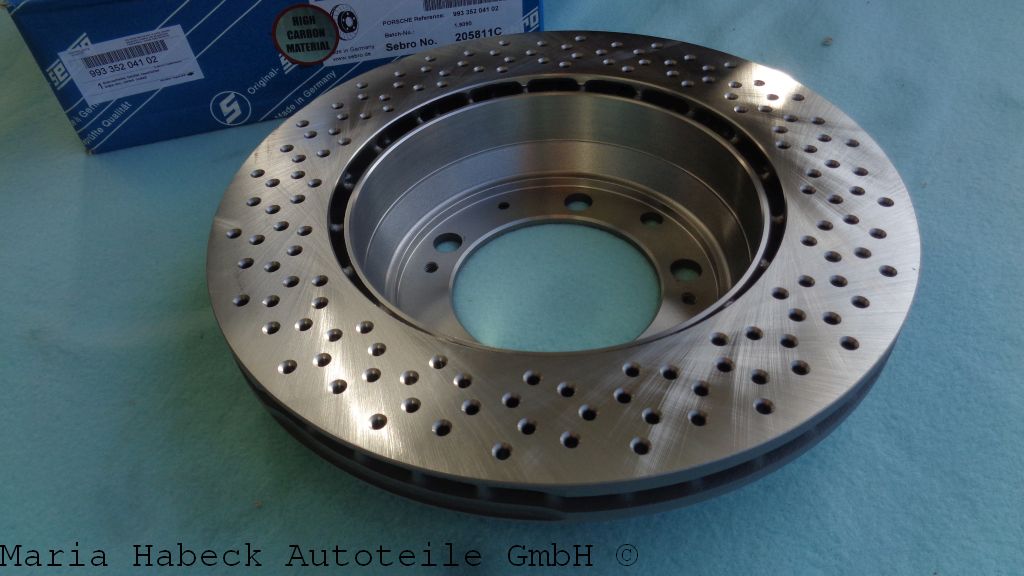 Sebro Bremsscheibe Porsche 993 Hinterachse   205811C     99335204102 Sebro Bremsscheibe Porsche 993 Hinterachse   205811C     99335204102