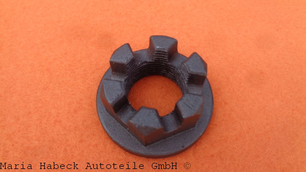 JP castle nut HA VW Porsche 924 year 76-85 311501221 1135012211 JP castle nut HA VW Porsche 924 year 76-85 311501221 1135012211