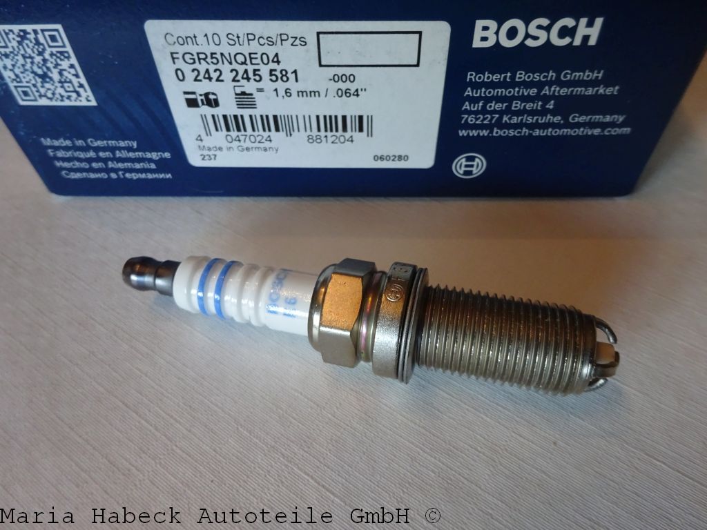 Zündkerze Bosch    FGR5NQE04 Zündkerze Bosch    FGR5NQE04
