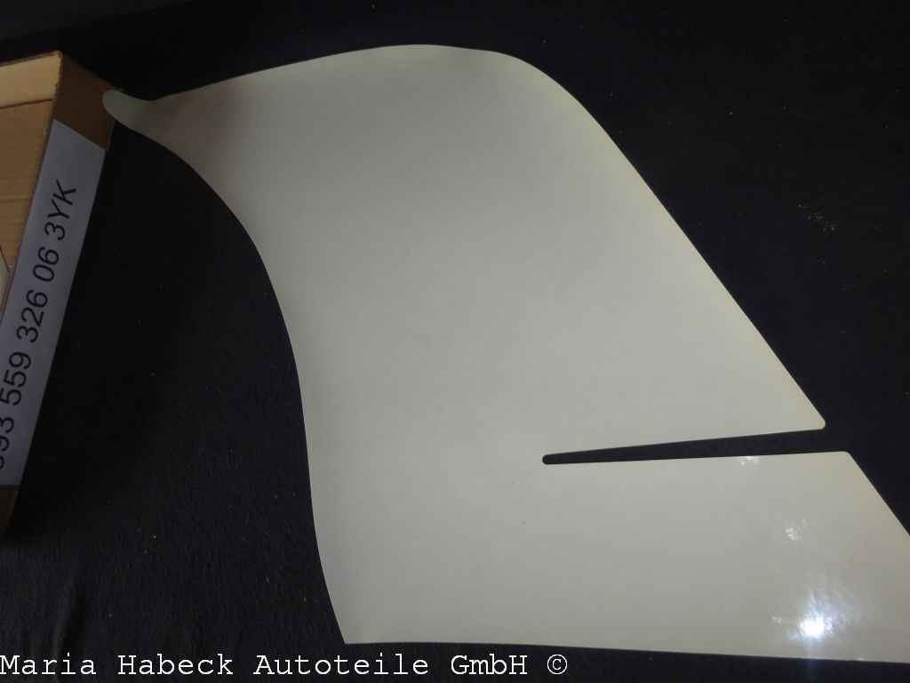 HT Steinschlagschutzfolie Seitenteil  klar re. Porsche 993 Turbo  993559326063YK