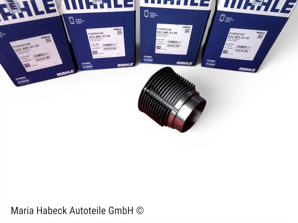 Mahle Zylinder SET 4   Porsche  356 Super 75   503WR03   61610410400