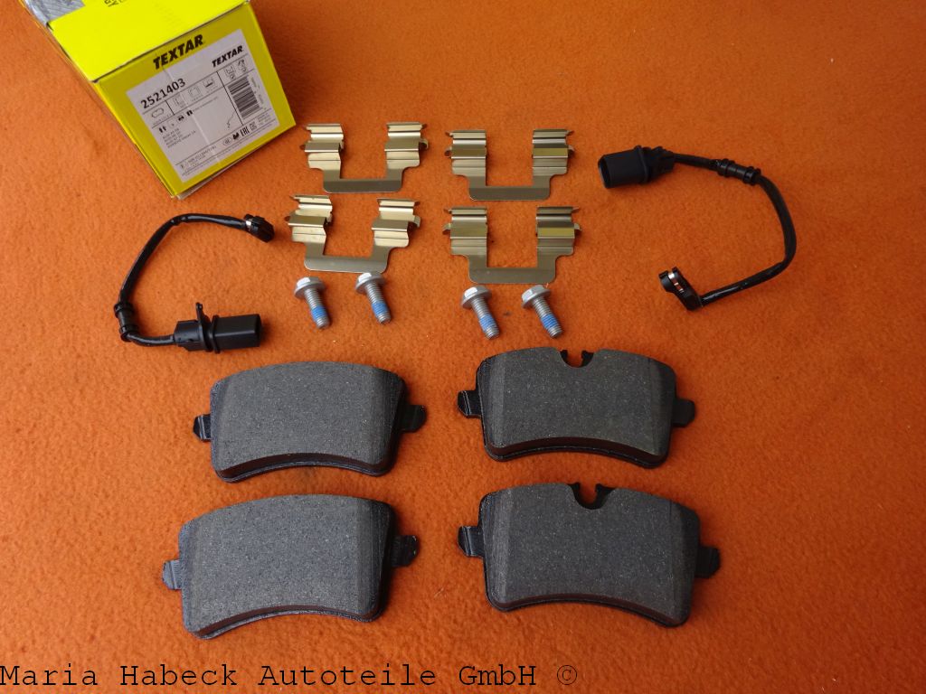 Textar Bremsbelag Macan 95B hinten   2521403