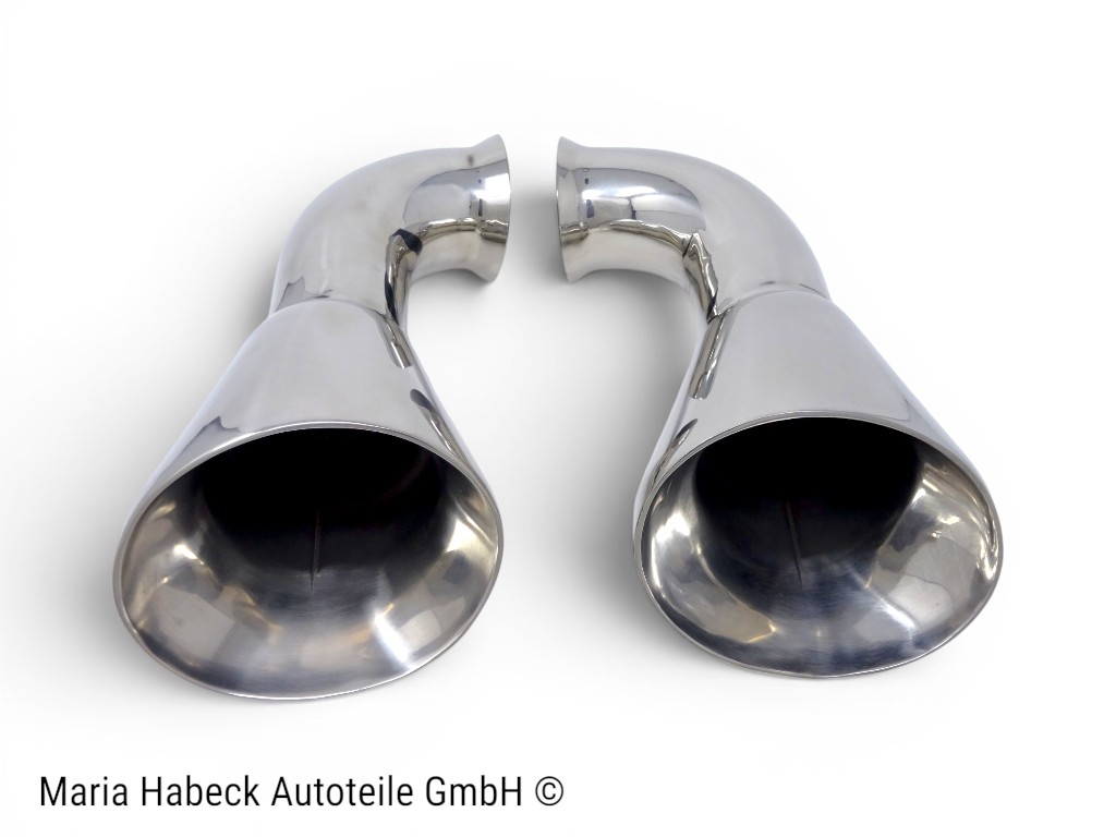 JP Exhaust Tip Set  for Porsche 993 Turbo 1994-98  1620700310  93.913S