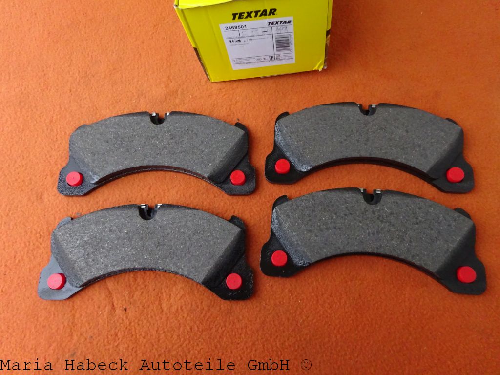 Textar brake pad front axle  for Porsche Cayenne 955  2468501  95535193962 Textar brake pad front axle  for Porsche Cayenne 955  2468501  95535193962