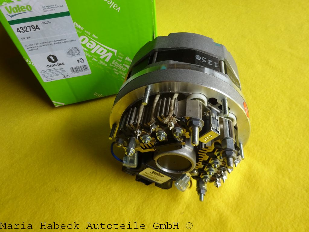 Alternator Valeo 911 3,2 14 V 90 Ah   432794