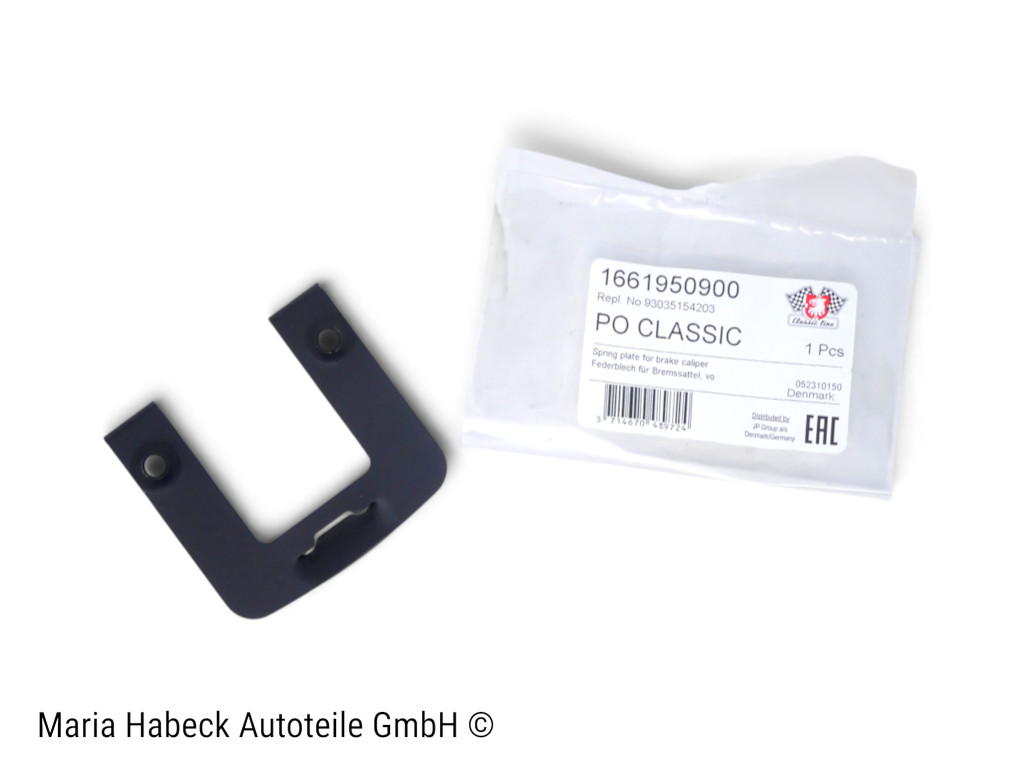 JP Federblech  Brembo Bremssattel 3,3 Turbo vorn  unten   93035154203