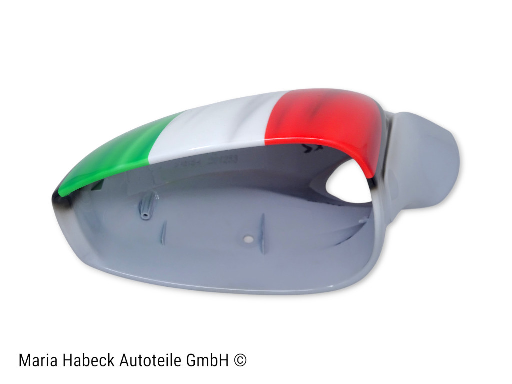 Ferrari Türspiegel links mit Tricolore Fahne NOS  Ferrari 458  70002195