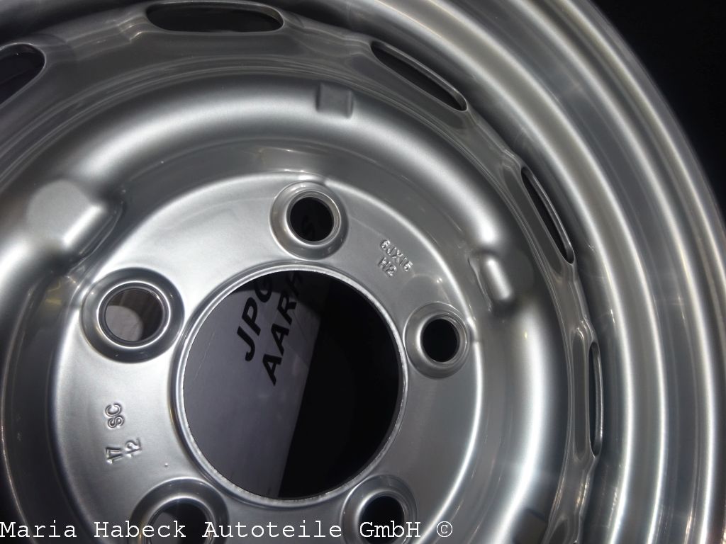 JP Steel Rim Silver Grey 6 X 15 5 / 130 ET 36 OE Design 90136101506