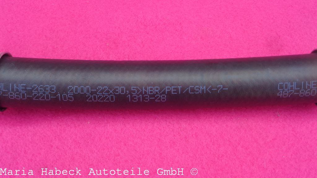 Cohline Oil line  3,2 year 84-89