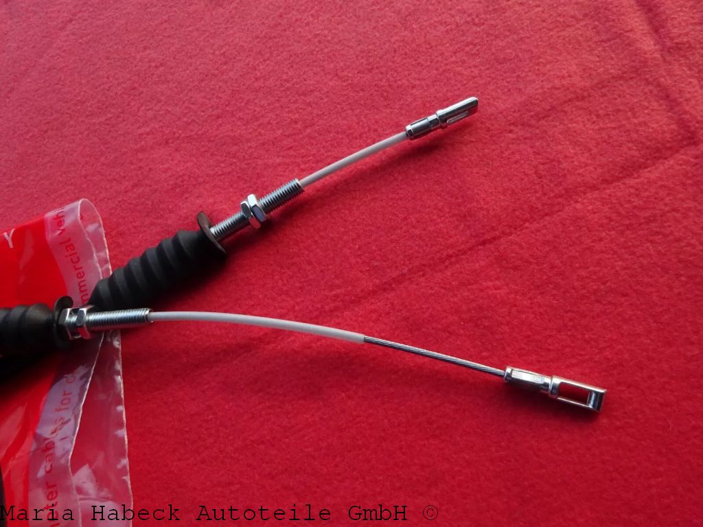 Gemo handbrake cable SET left, right suitable for all Porsche 914 Gemo handbrake cable SET left, right suitable for all Porsche 914