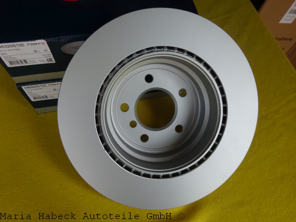 JP brake discs SET rear axle 34216778649 BMW E88 E82 rear 1 Series 123 135