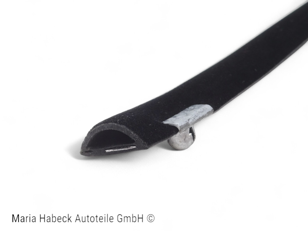 TMP door shaft strip/velour strip right outside/bottom for Porsche 911 901531936