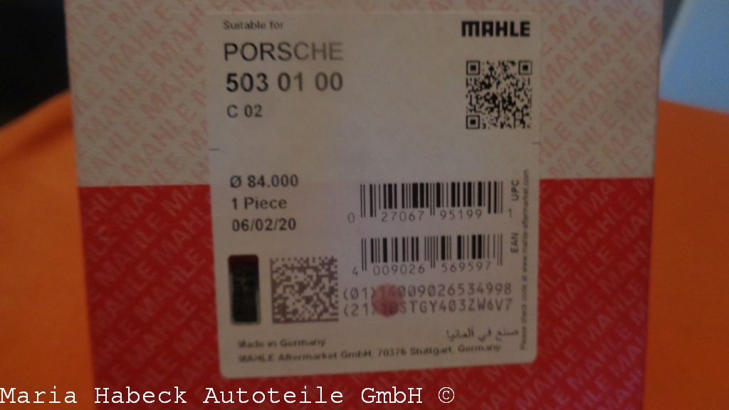 Mahle Kolben Porsche 911 2,4 S   5030100