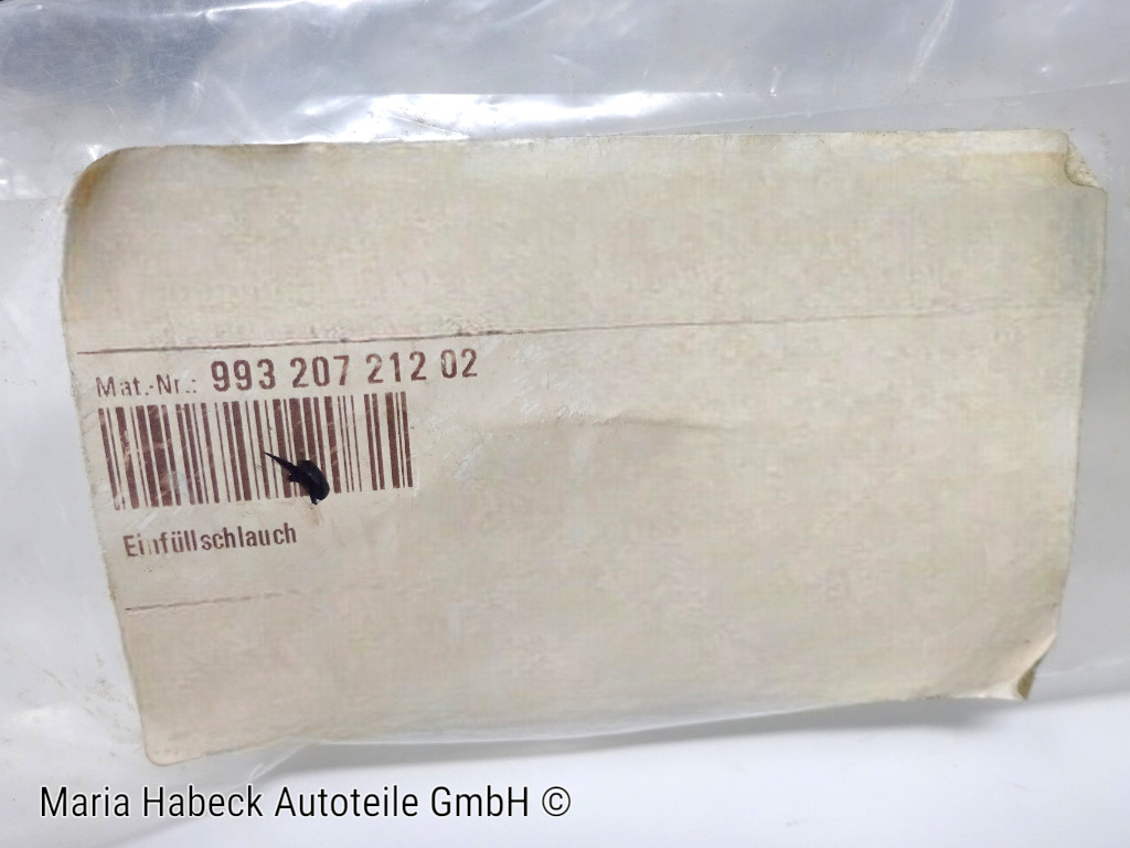 OE Öleinfüllschlauch Ölbehälter  Porsche 993    99320721202