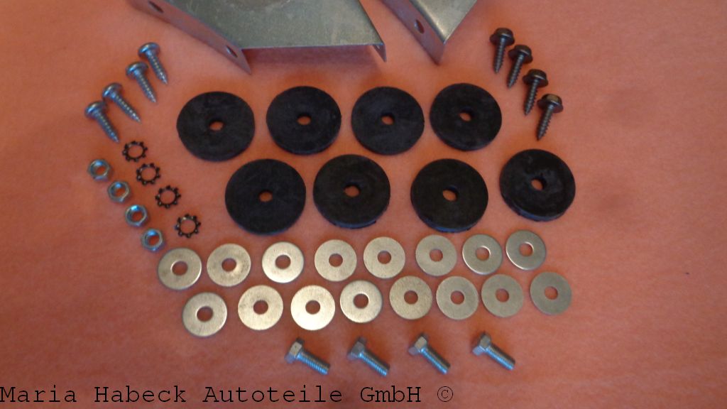 Stilcars front licence plate holder Porsche 911/ 912 complete 90170105124