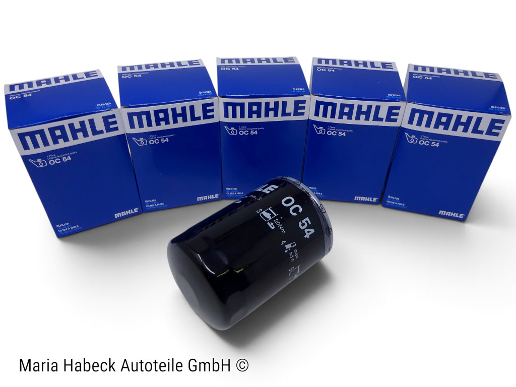 Mahle Ölfilter SET 5 Stck  Porsche 911 / 964 Bj. 72-93  OC 54  OC54  93010776403