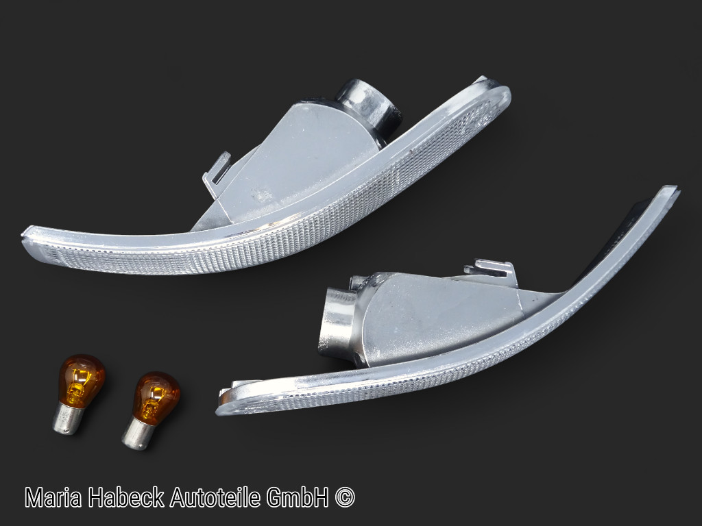 HT Blinkleuchten SET li./re. klar weiß Porsche 993 E-Prüfz. 99363106101 HT Blinkleuchten SET li./re. klar weiß Porsche 993 E-Prüfz. 99363106101