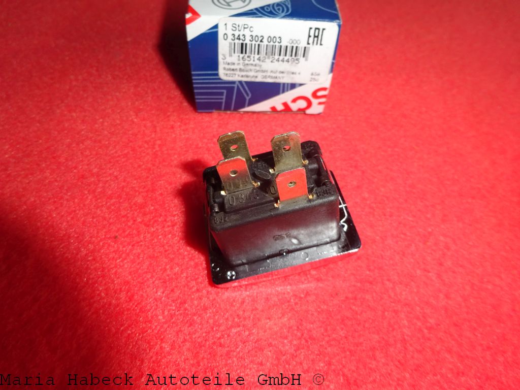 Bosch Switch Sunroof Window Regulator Chrome BMW Porsche 0343302003 9016136210