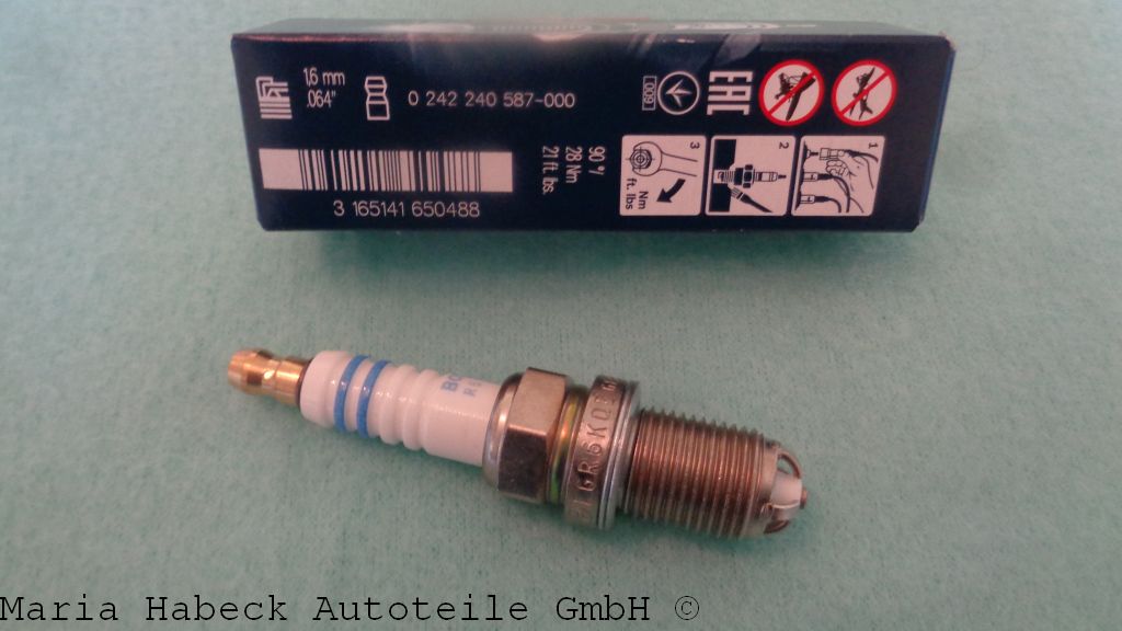 Bosch spark plug FGR 6 KQE Bosch spark plug FGR 6 KQE