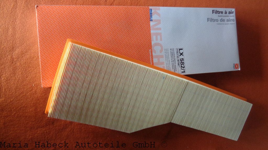 Mahle air filter cartridge LX 582/1
