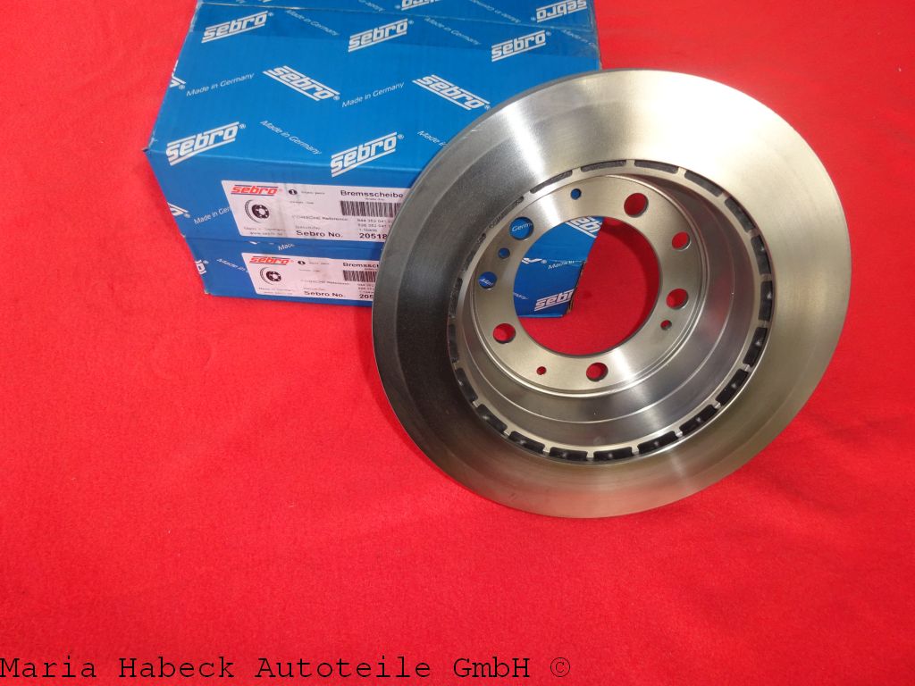 Sebro Brake Discs SET 2 Porsche 924S/924GT/944/944S/928 HA 205188C